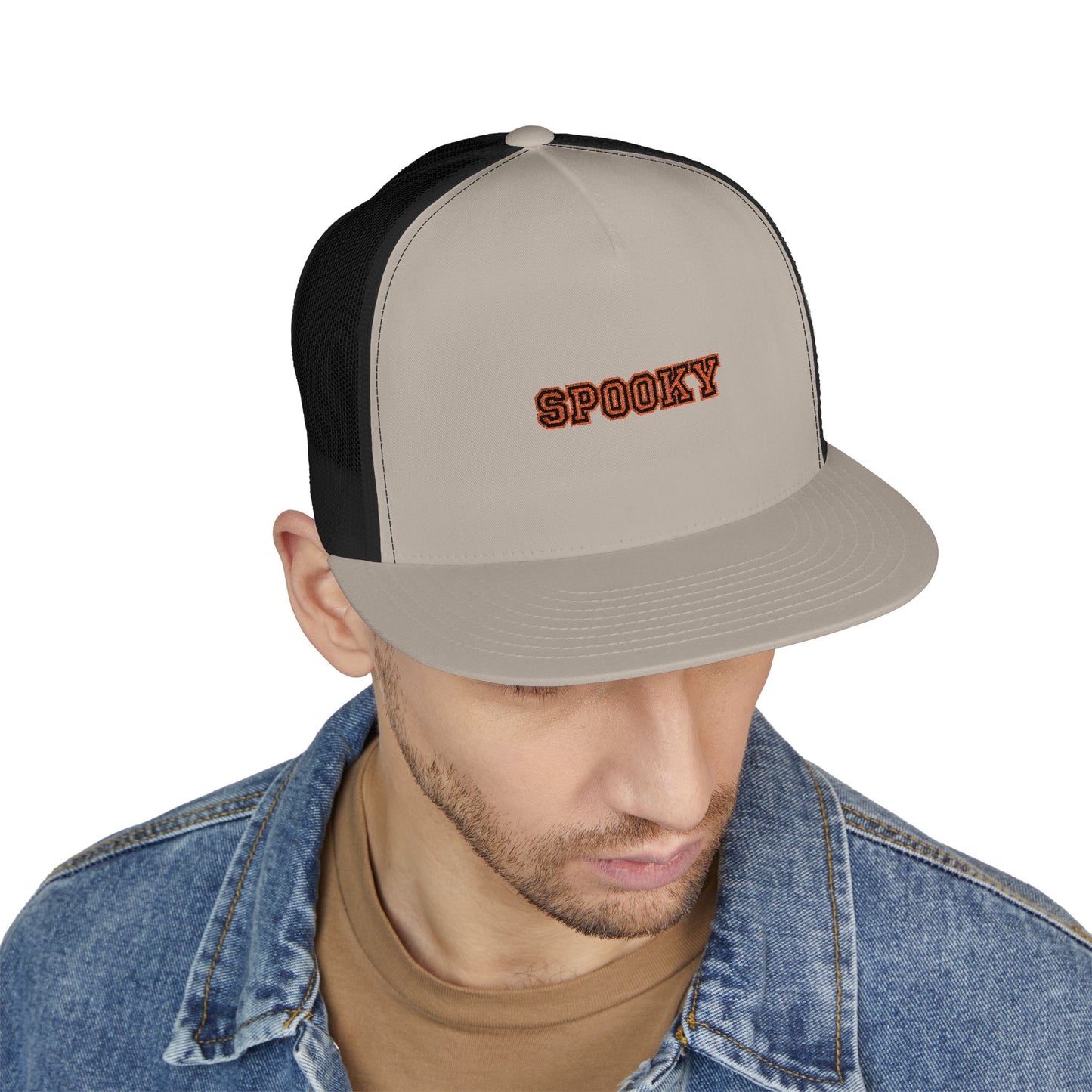 5 Panel Trucker Cap (Embroidery)