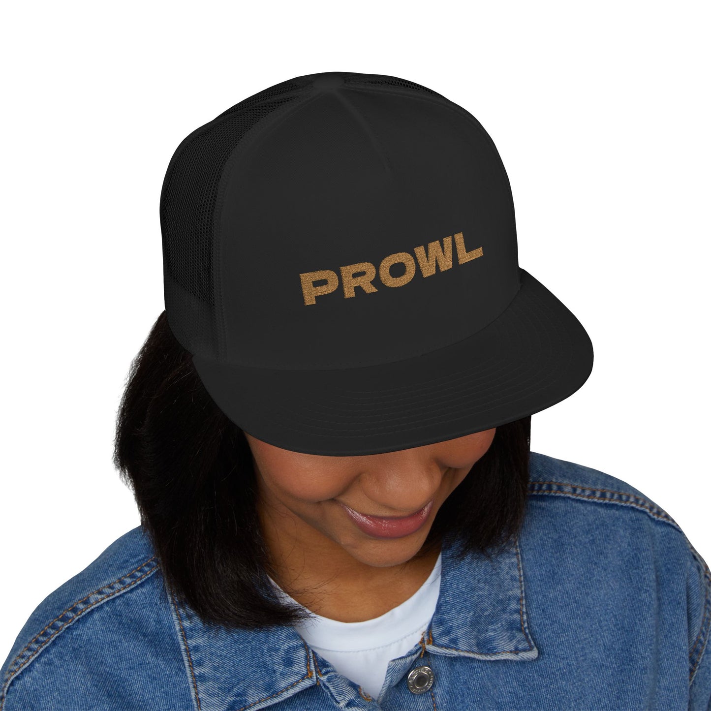 Prowl Trucker Cap - Stylish Embroidered Hat for Outdoor Enthusiasts, Perfect Gift for Friends, Summer Adventure, Trendy Fashion