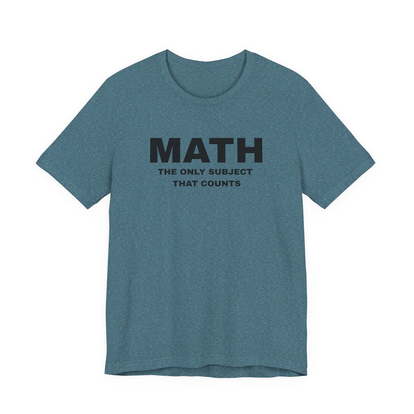 Math Lover Unisex Jersey Tee, Educational Gift, Teacher Appreciation, Back to School, Student Essentials, Mathematics Humor Shirt