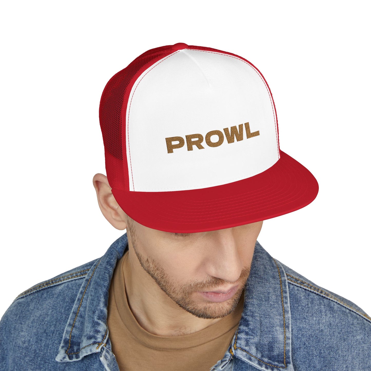 Prowl Trucker Cap - Stylish Embroidered Hat for Outdoor Enthusiasts, Perfect Gift for Friends, Summer Adventure, Trendy Fashion