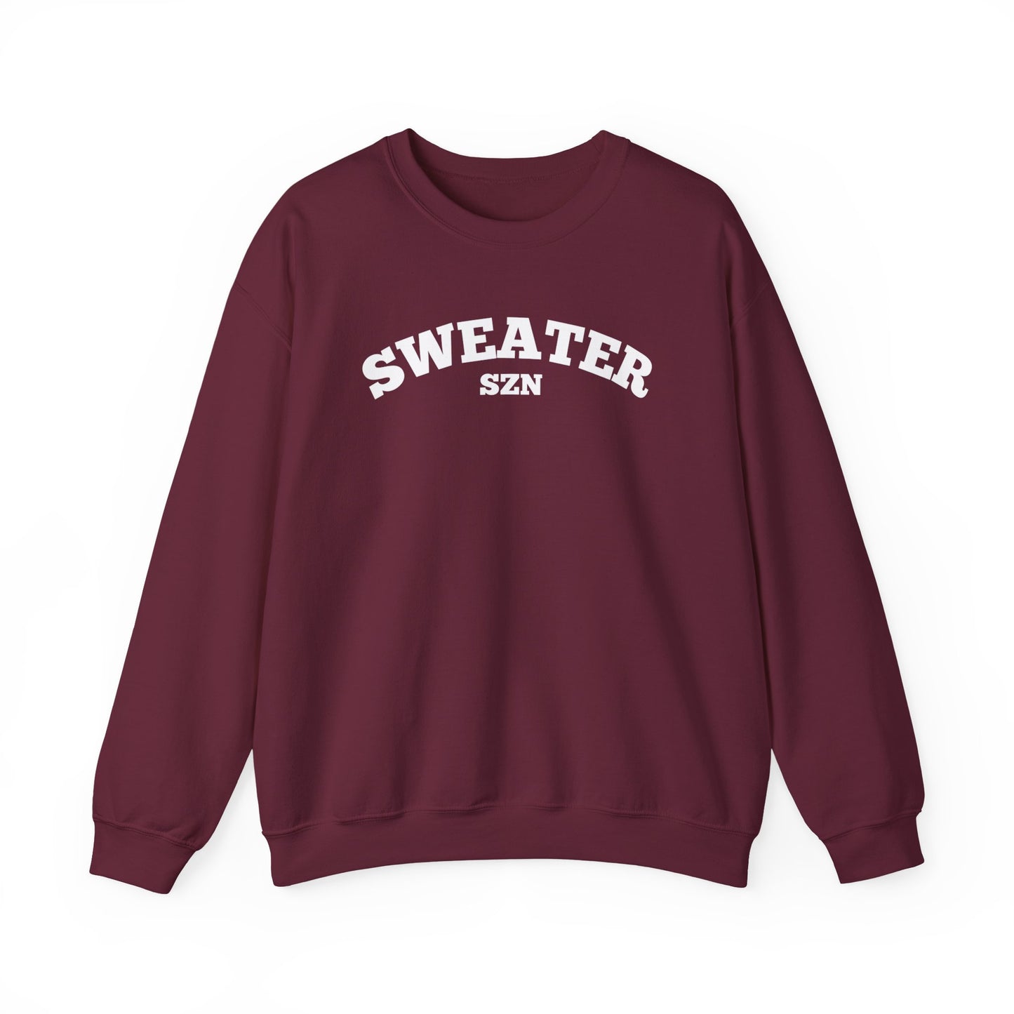 Cozy Sweater SZN Crewneck Sweatshirt - Perfect for Fall, Casual Wear, Gifts, Autumn Style, Unisex Apparel