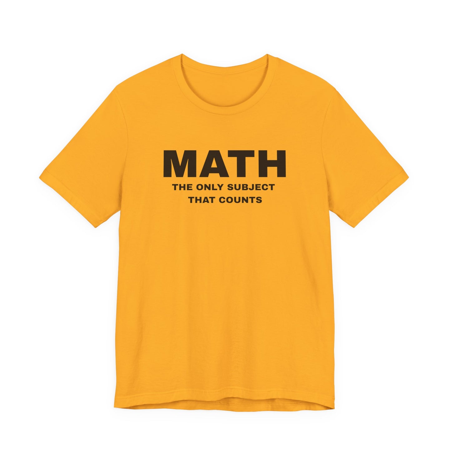 Math Lover Unisex Jersey Tee, Educational Gift, Teacher Appreciation, Back to School, Student Essentials, Mathematics Humor Shirt