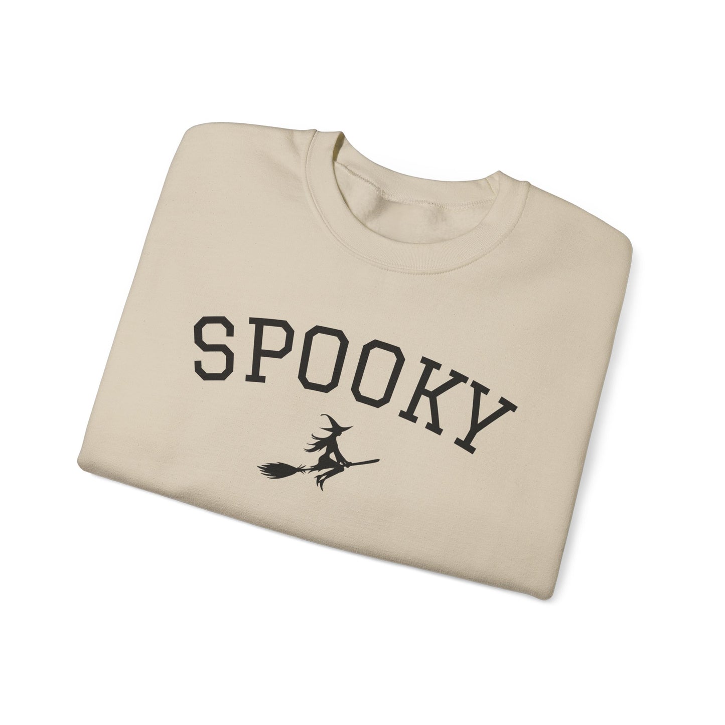 Spooky Witch Crewneck Sweatshirt | Cozy Fall Apparel, Unisex Gift, Vintage Style, Autumn Fashion